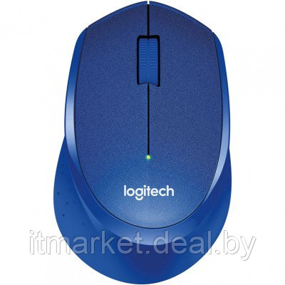 Мышь Logitech M330 Silent Plus (910-004910) Blue (1000dpi, 3 кнопки, Wireless) - фото 1 - id-p208973321