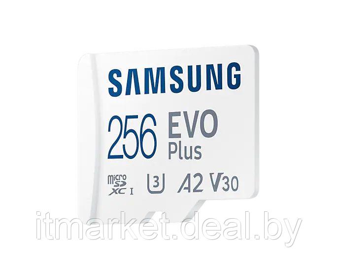 Карта памяти 256Gb Samsung EVO Plus 2021 (MB-MC256KA) (с адаптером) - фото 4 - id-p208985174