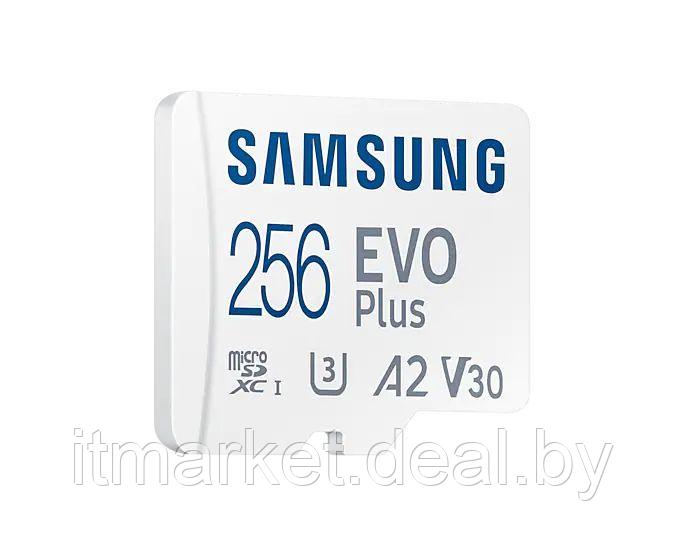 Карта памяти 256Gb Samsung EVO Plus 2021 (MB-MC256KA) (с адаптером) - фото 5 - id-p208985174