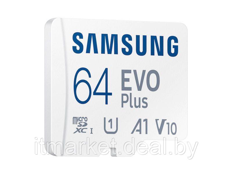 Карта памяти 64Gb Samsung EVO Plus 2021 (MB-MC64KA) (с адаптером) - фото 5 - id-p208985176