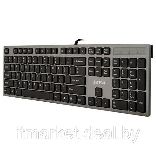 Клавиатура A4Tech KV-300H Gray USB - фото 1 - id-p208973358