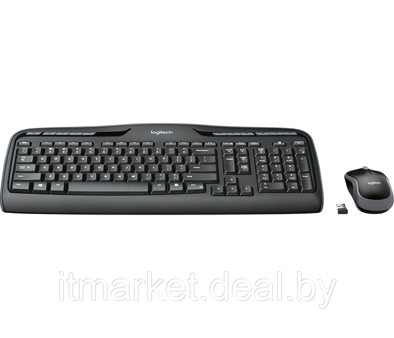 Беспроводной набор клавиатура+ мышь Logitech Cordless Desktop MK330 Black (920-003995) - фото 3 - id-p208973361