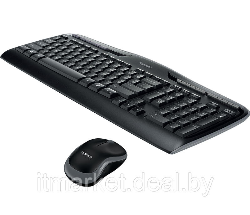 Беспроводной набор клавиатура+ мышь Logitech Cordless Desktop MK330 Black (920-003995) - фото 4 - id-p208973361