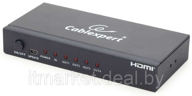 Разветвитель HDMI Gembird DSP-4PH4-02 4port - фото 1 - id-p208973372