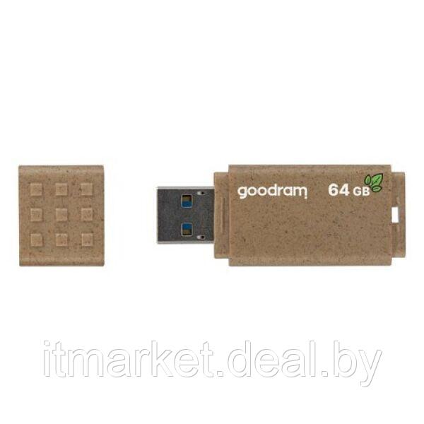 Usb flash disk 64Gb Goodram UME3 (UME3-0640EFR11) - фото 2 - id-p208990176