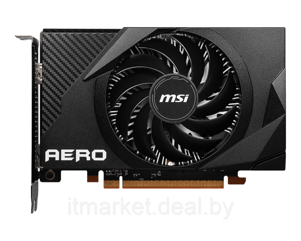 Видеокарта MSI RX 6400 AERO ITX 4G - фото 2 - id-p208991169