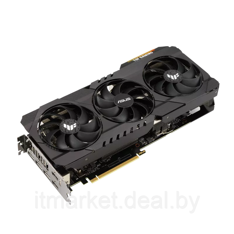 Видеокарта Asus RTX 3060Ti TUF Gaming OC Edition (TUF-RTX3060TI-O8GD6X-GAMING) - фото 3 - id-p208992143