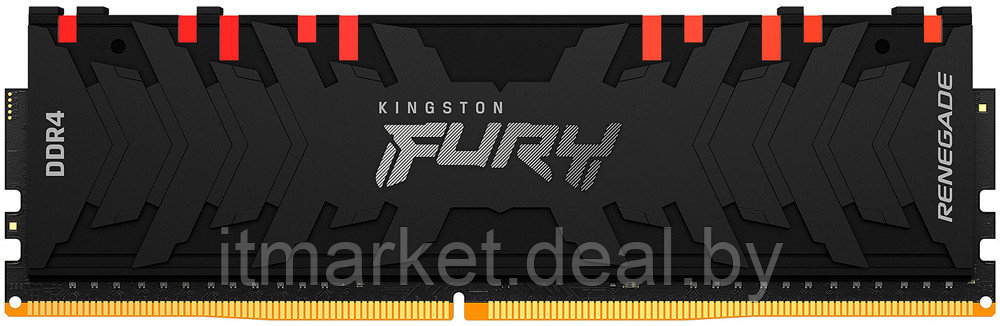 Модуль памяти 16Gb (2*8Gb) Kingston FURY Renegade RGB (KF432C16RBAK2/16) - фото 5 - id-p208984237