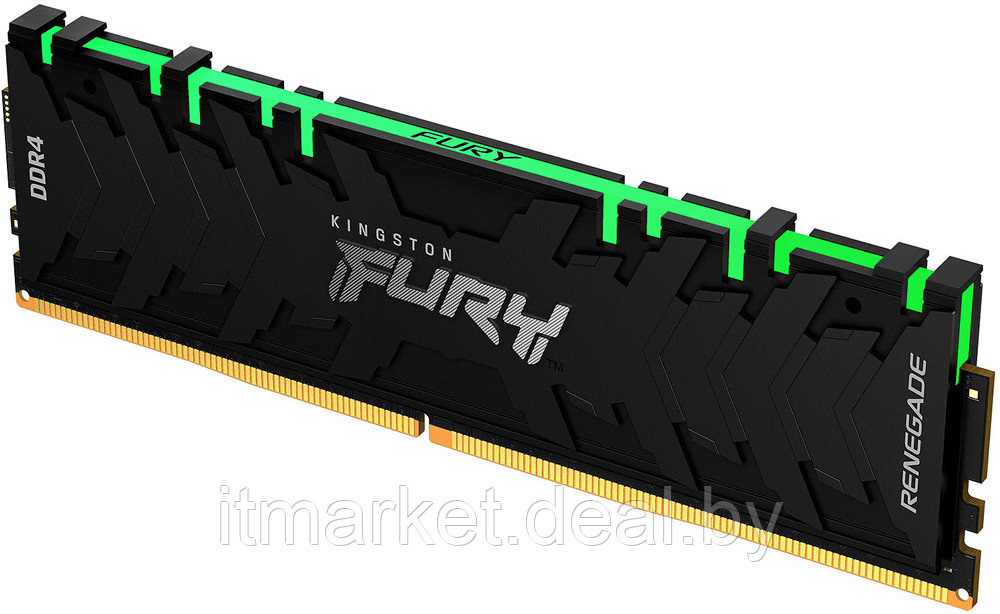 Модуль памяти 16Gb (2*8Gb) Kingston FURY Renegade RGB (KF432C16RBAK2/16) - фото 6 - id-p208984237