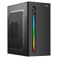 Корпус GINZZU D350 (Minitower, mATX, 2хUSB2.0, RGB-подсветка)