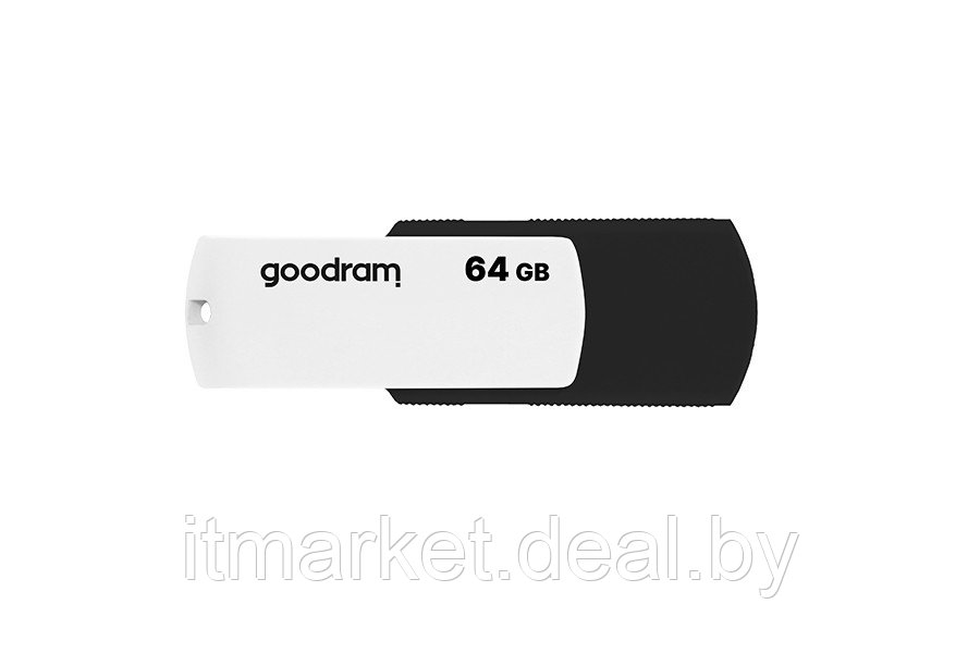 USB flash disk 64Gb Goodram UCO2 64Gb (UCO2-0640KWR11) (раскладной корпус, пластик, USB 2.0) - фото 3 - id-p208979324