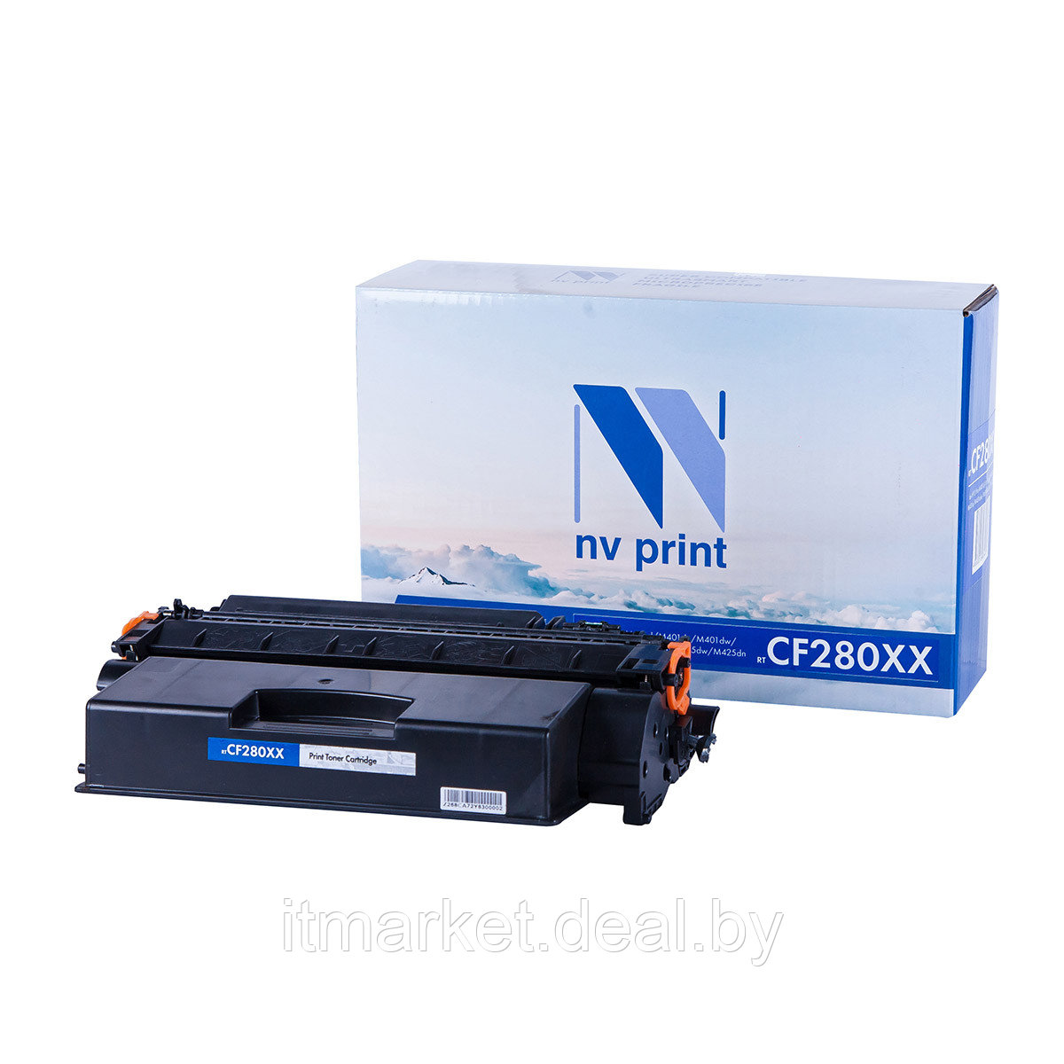 Картридж лазерный NV Print NV-CF280XX (HP LaserJet Pro M401d, M401dn, M401dw, M401a, M401dne, MFP-M425dw, - фото 1 - id-p208978355