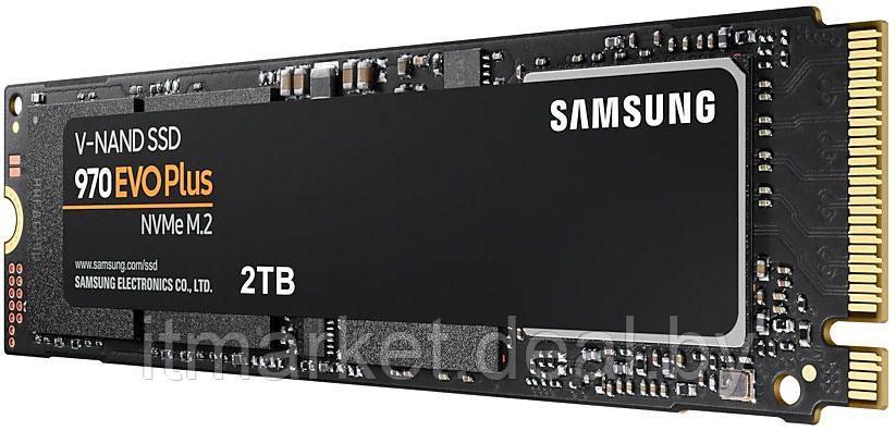 Жесткий диск SSD 2Tb Samsung 970 EVO Plus (MZ-V7S2T0BW) - фото 3 - id-p208979334