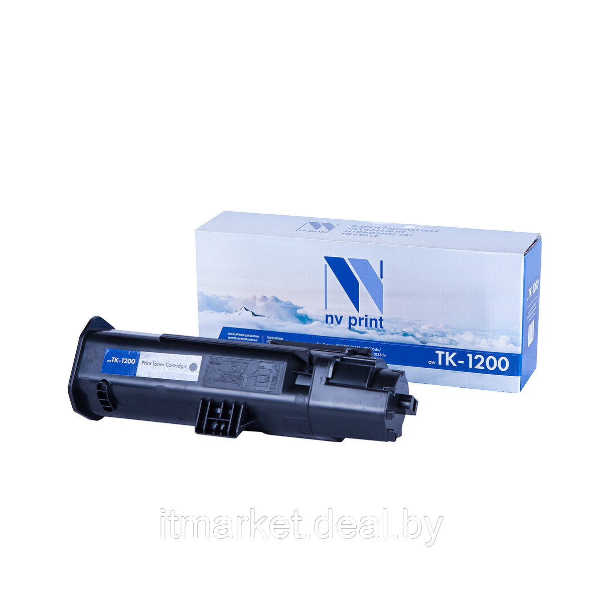 Картридж лазерный NV Print NV-TK1200 (Ecosys M2235dn, M2735dn, M2835dw, P2335d, 3000стр.) - фото 1 - id-p208978368