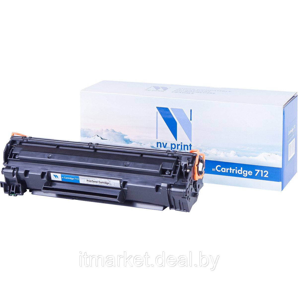 Картридж лазерный NV Print NV-712 (Canon i-SENSYS LBP3010, 3010B, 3100, 1500стр.) - фото 1 - id-p208978374