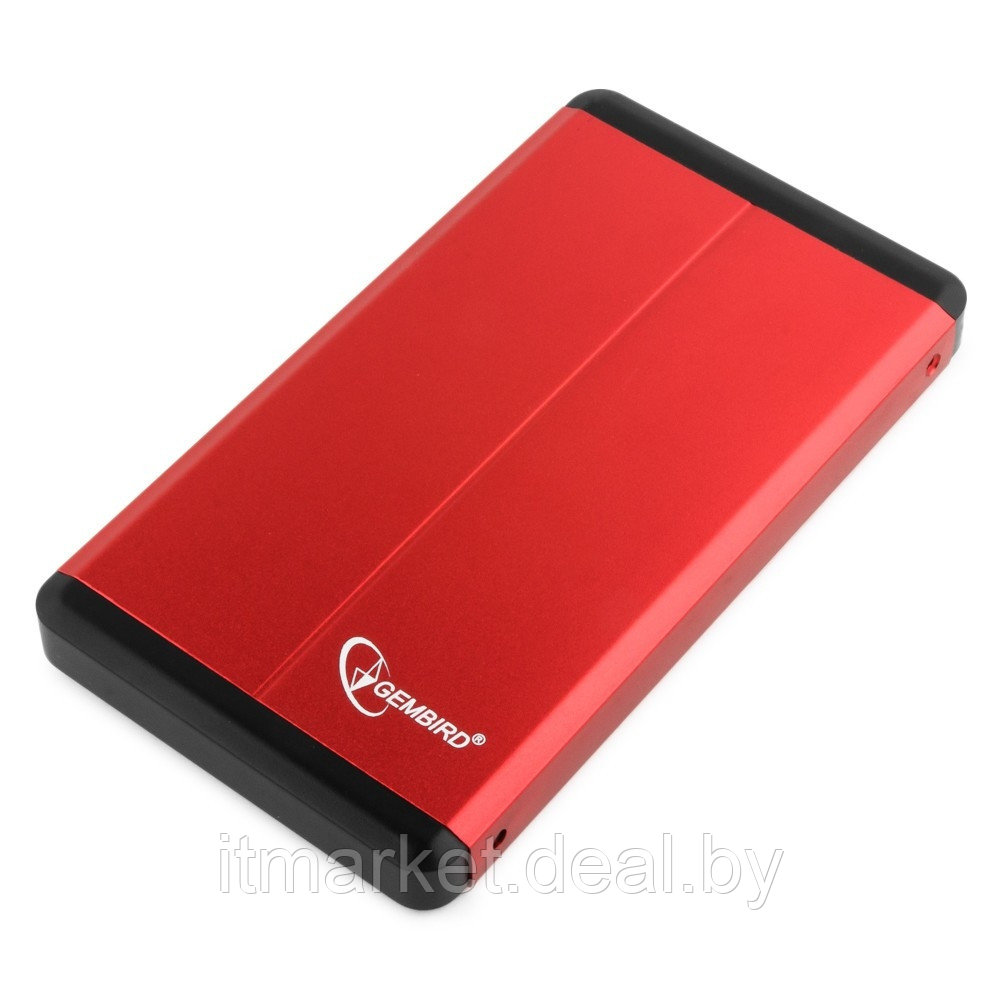 Бокс для внешнего подключения HDD Gembird EE2-U3S-2-R (2.5"hdd SATA, USB3.0, RED) - фото 1 - id-p208973488