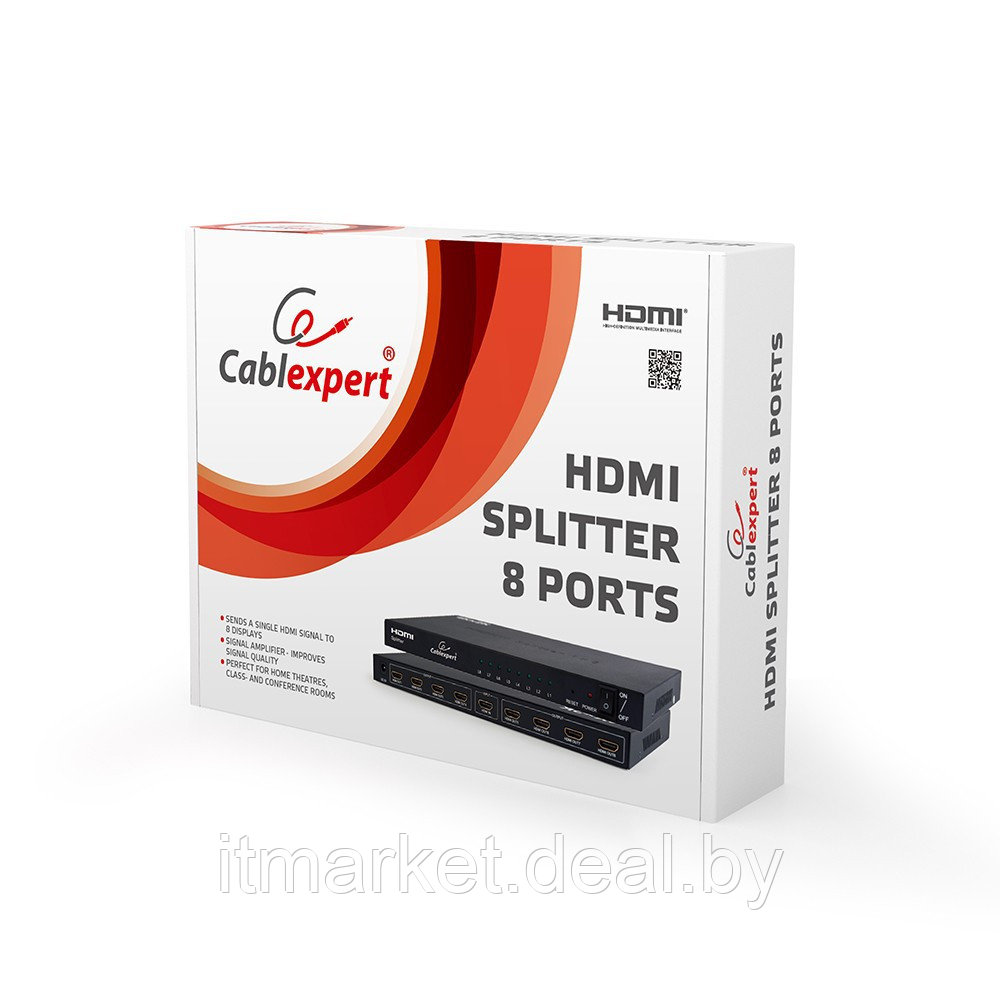 Разветвитель HDMI Gembird DSP-8PH4-03 (8 port) - фото 1 - id-p208973526