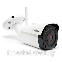 Камера видеонаблюдения GINZZU HWB-5301A (WiFi 5Mp, 3.6mm,IR 30м,IP66,мет. Для компл HK-4xxW)