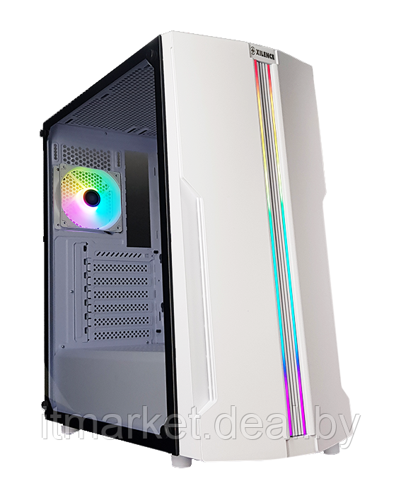 Корпус Xilence Xilent Blade White RGB TG X512.W.RGB (XG221) - фото 1 - id-p208992231