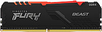 Модуль памяти 8Gb Kingston FURY Beast RGB (KF437C19BBA/8)