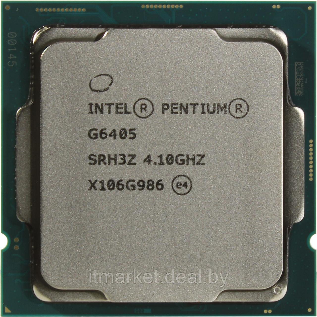 Процессор INTEL Pentium G6405 - фото 1 - id-p208983353