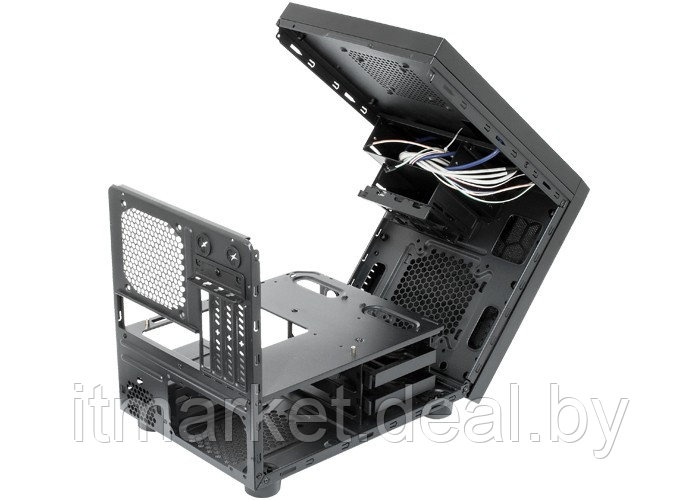 Корпус Chieftec Gaming Cube (CI-01B-OP) (Minitower, mATX, USB 3.0, без БП) - фото 2 - id-p208973561