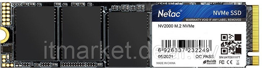 Жесткий диск SSD 1Tb Netac NV2000 (NT01NV2000-1T0-E4X) - фото 1 - id-p208990331