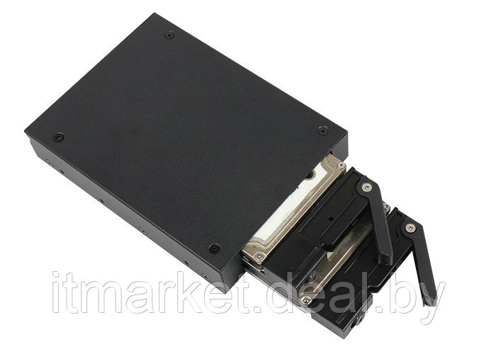Мобильное шасси Chieftec CMR-225 mobil rack 2x2.5" HDD/SSD in 3.5" - фото 3 - id-p208973594
