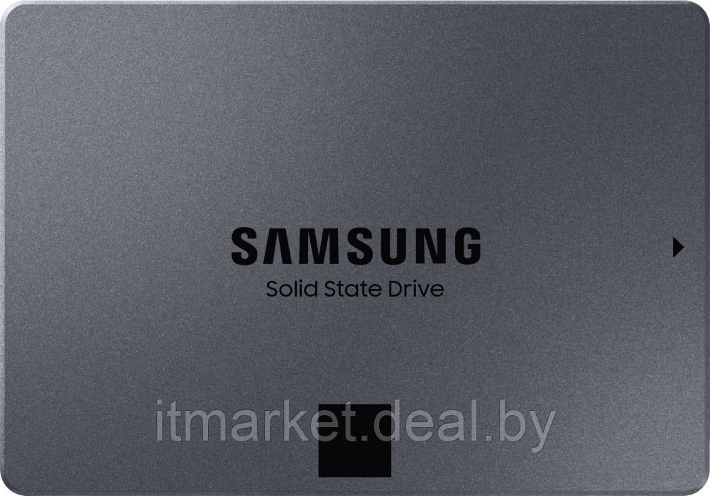 Жесткий диск SSD 1Tb Samsung 870 QVO MZ-77Q1T0BW - фото 1 - id-p208981457