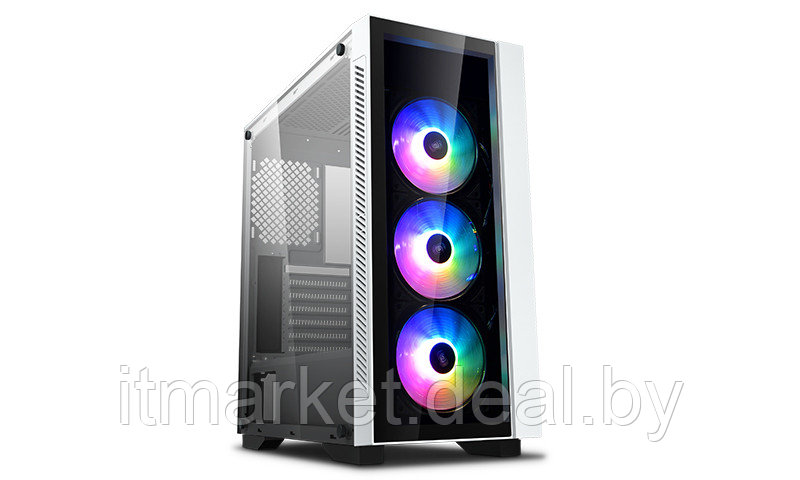 Корпус Deepcool MATREXX 55 V3 ADD-RGB WH 3F (DP-ATX-MATREXX55V3-AR-WH-3F) - фото 1 - id-p208981475