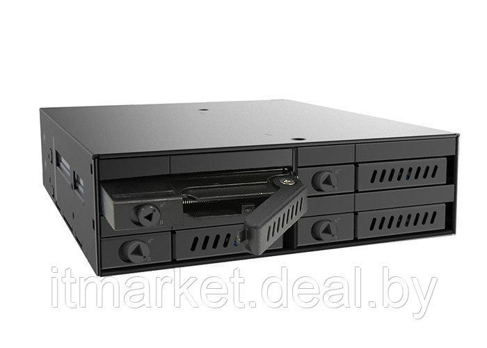 Мобильное шасси Chieftec CMR-425 HotSwap 4x2.5" HDD/SSD in 5.25" - фото 2 - id-p208973665