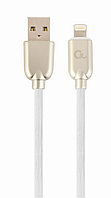 Кабель Cablexpert CC-USB2R-AMLM-1M-W 1m White (8-pin Lightning вилка - USB Type-A вилка)