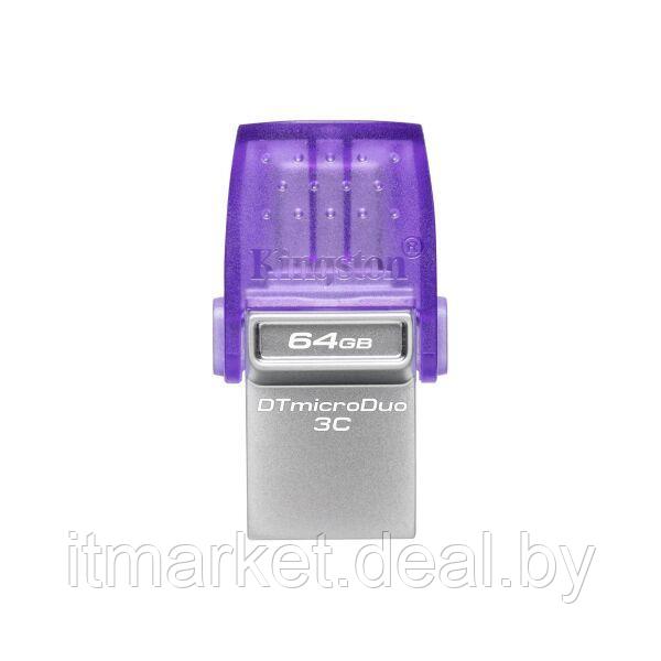 Usb flash disk 64Gb Kingston DataTraveler microDuo 3C (DTDUO3CG3/64Gb) - фото 1 - id-p208990428