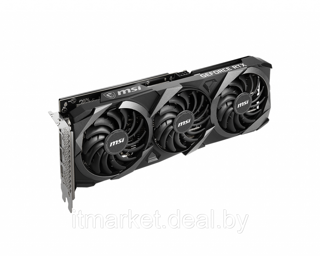 Видеокарта MSI RTX 3060Ti (RTX 3060 Ti Ventus 3X 8G OC) LHR - фото 3 - id-p208990440