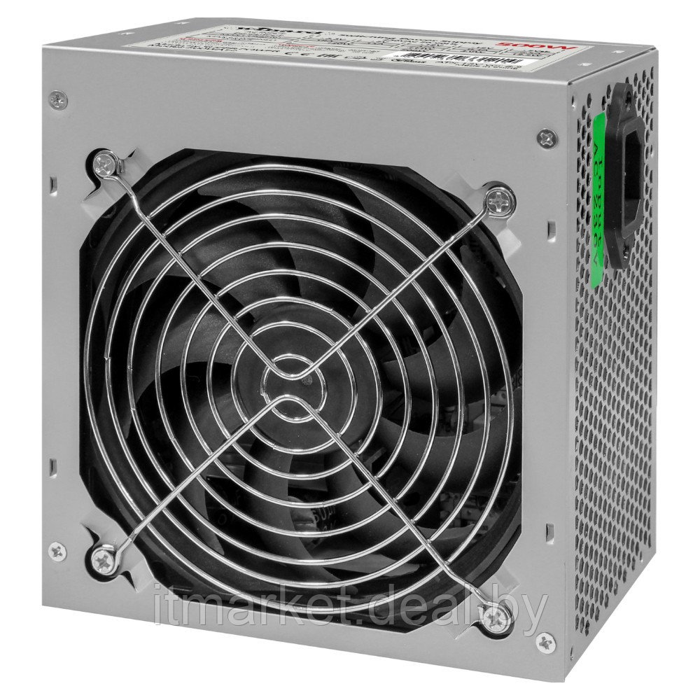 Блок питания 500W Winard 500WA12 (120мм, 24+4pin, 4xSATA, 2xMolex) - фото 2 - id-p208977587