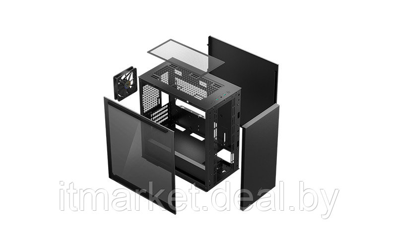 Корпус Deepcool MACUBE 110 (R-MACUBE110-BKNGM1N-G-1) - фото 6 - id-p208981555