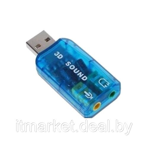 Звуковая карта C-MEDIA TRUA3D (849275) USB - фото 2 - id-p208973756