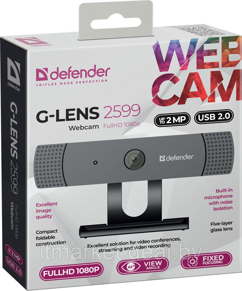 Веб-камера Defender G-lens 2599 - фото 6 - id-p208981580