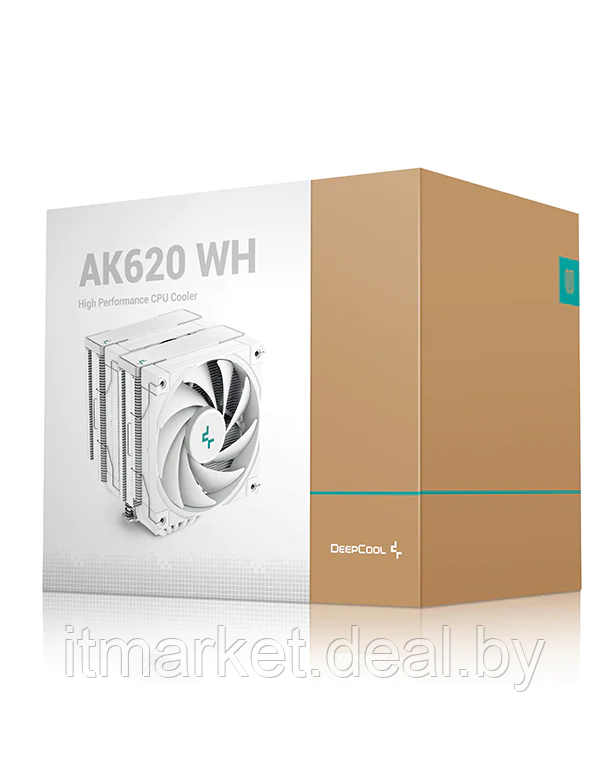 Вентилятор DeepCool AK620 WH (R-AK620-WHNNMT-G-1) - фото 6 - id-p208992414