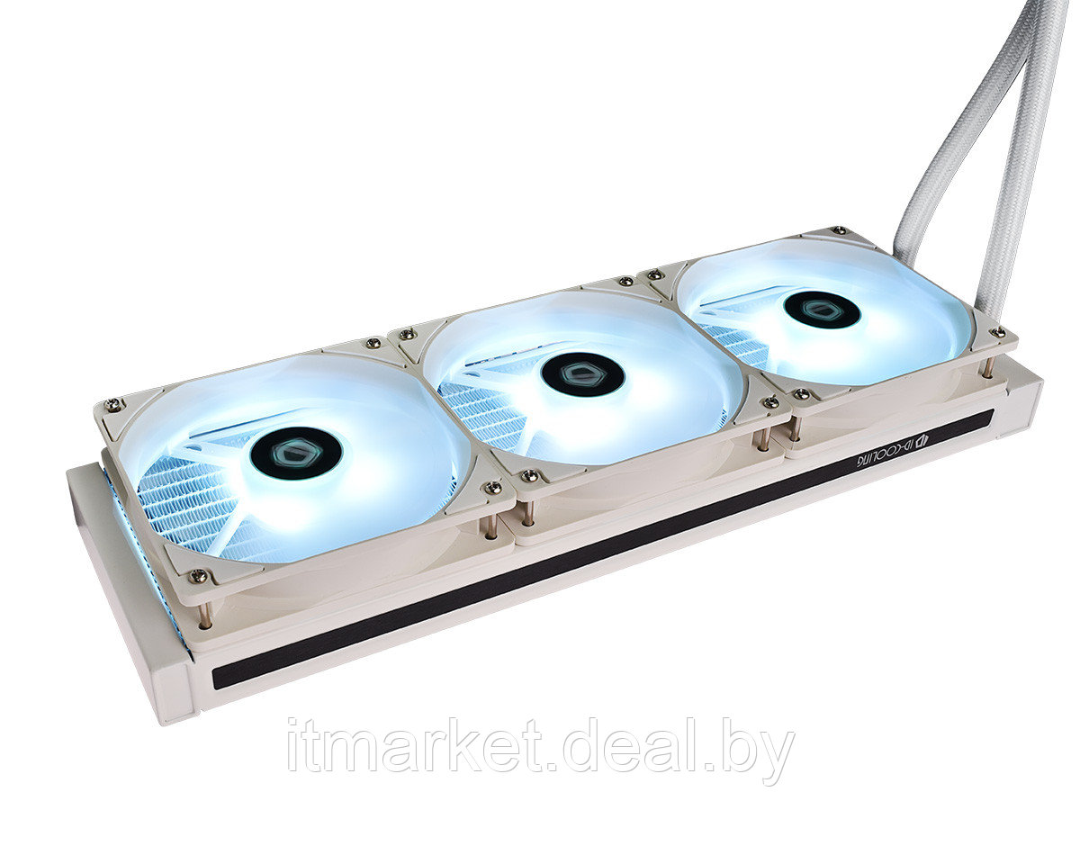 Система водяного охлаждения ID-Cooling Auraflow X 360 Snow - фото 5 - id-p208992440