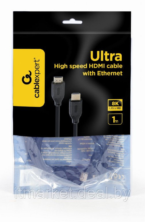 Кабель Cablexpert CC-HDMI8K-1M HDMI v2.1 1м 8K/60Hz - фото 4 - id-p208981668