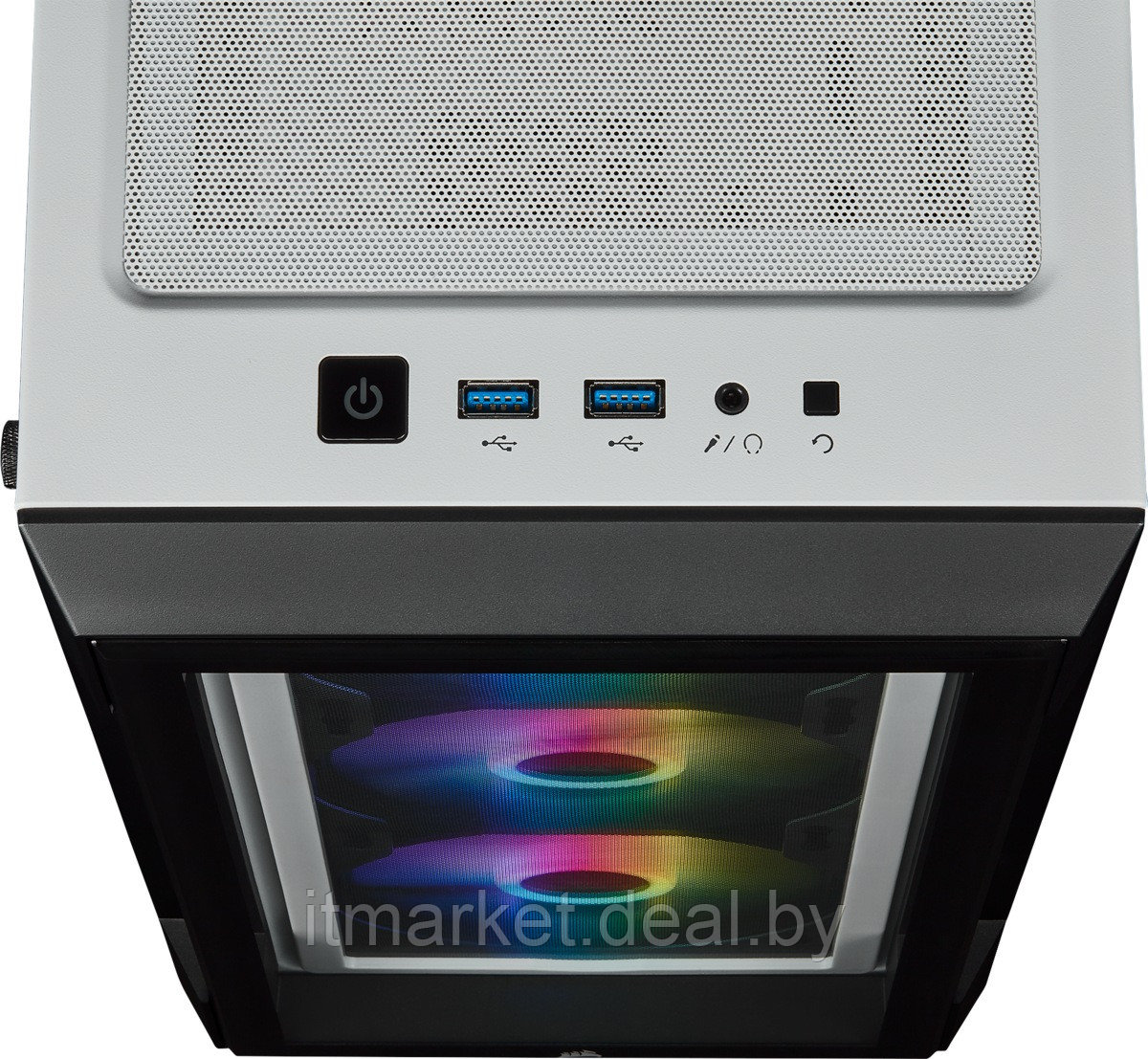 Корпус Corsair iCUE 220T RGB (CC-9011191-WW) - фото 4 - id-p208990629