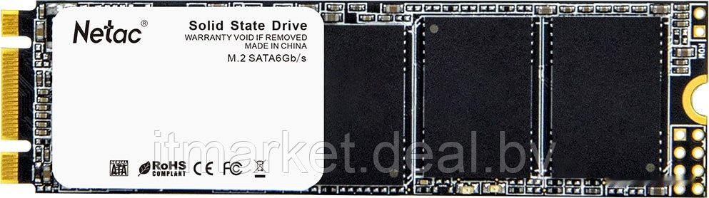 Жесткий диск SSD 128Gb Netac N535N (NT01N535N-128G-N8X) - фото 1 - id-p208981706