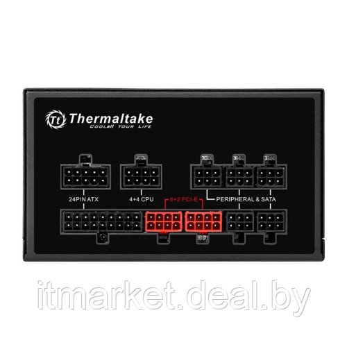 Блок питания 750W Thermaltake Smart Pro RGB (SPR-750AH3FSB) - фото 6 - id-p208992488