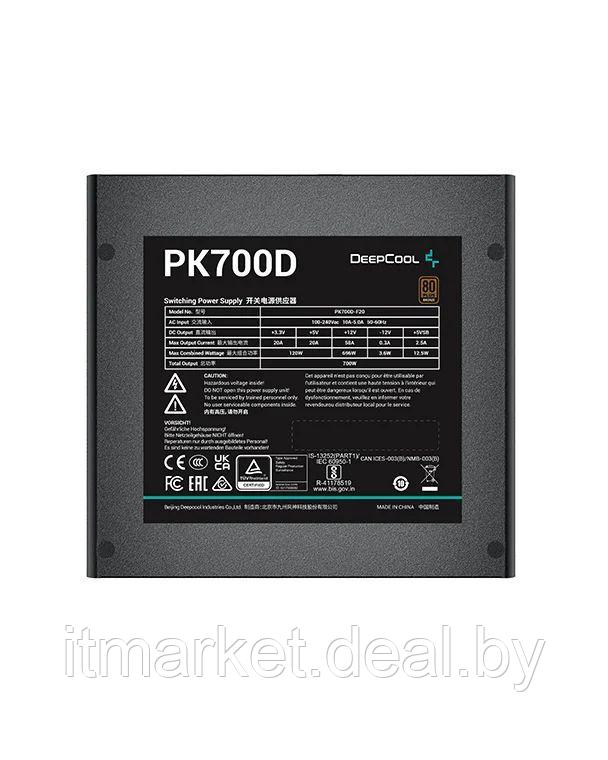 Блок питания 700W DeepCool PK700D (R-PK700D-FA0B-EU) - фото 4 - id-p208990666