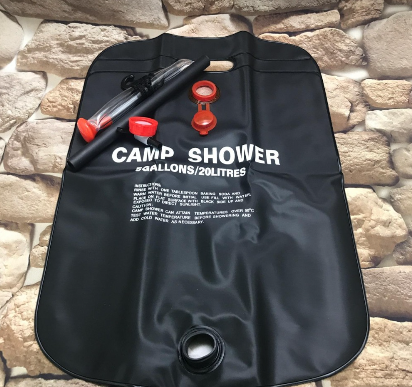 Походный портативный душ Solar Shower Bag, 20 л. - фото 6 - id-p205694651