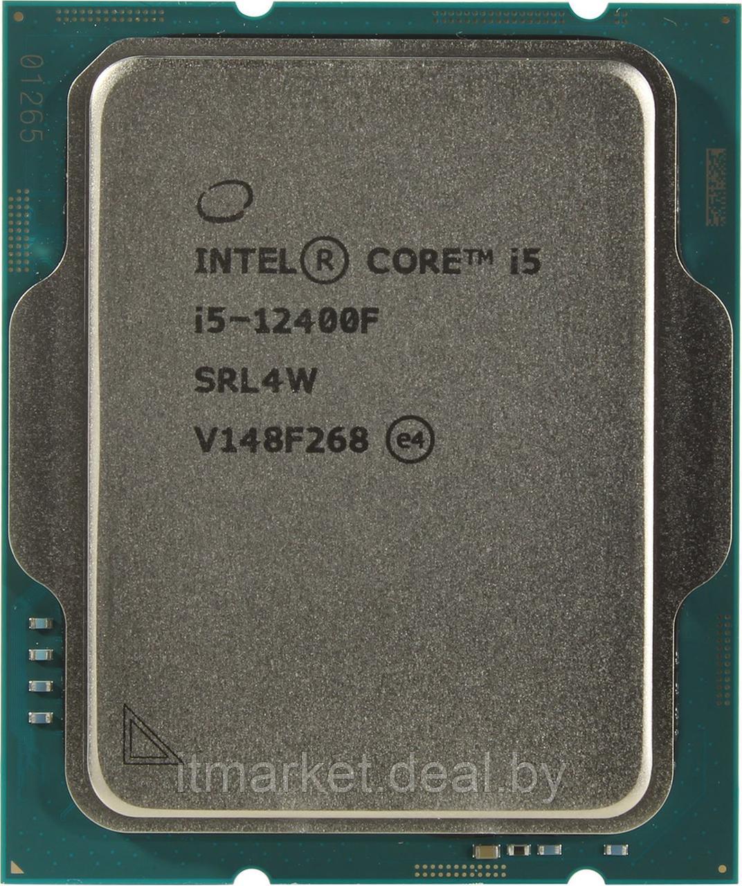 Процессор Intel Core i5-12400F (CM8071504650609) - фото 1 - id-p208989820