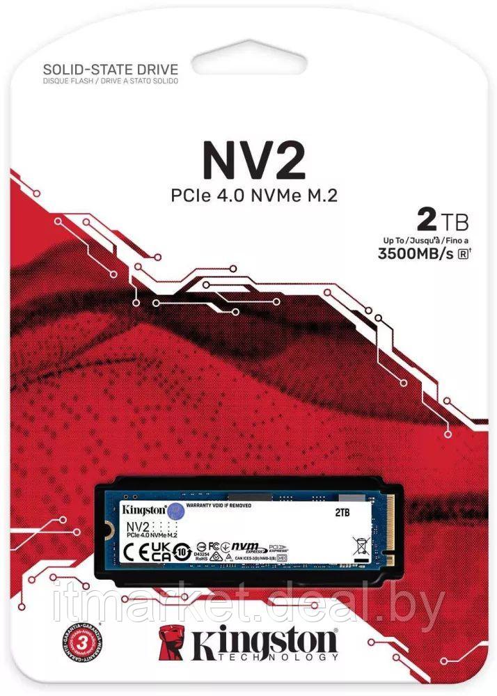 Жесткий диск SSD 2Tb Kingston SNV2S (SNV2S/2000G) - фото 3 - id-p208990867