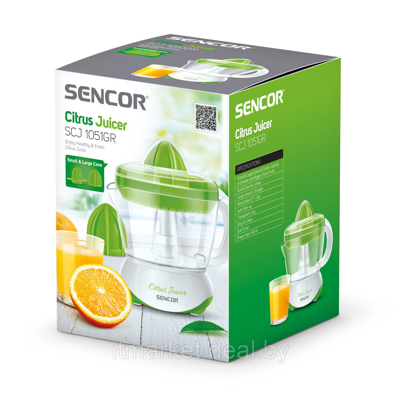 Соковыжималка Sencor SCJ 1051GR - фото 5 - id-p208992837