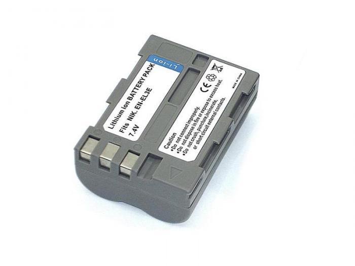 Аккумулятор Vbparts EN-EL3e 7.4V 2200mAh для Nikon D80 077155